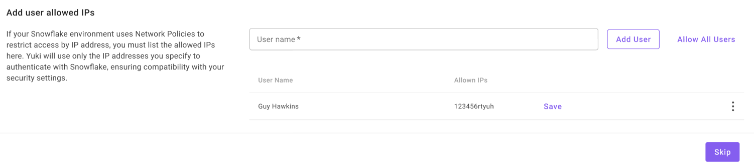 Add user allowed IPs